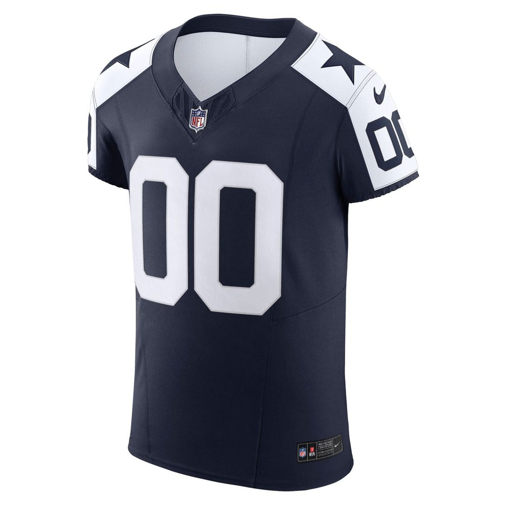 Dallas Cowboys Nike Vapor F.U.S.E. Elite Custom Official Jersey - Navy