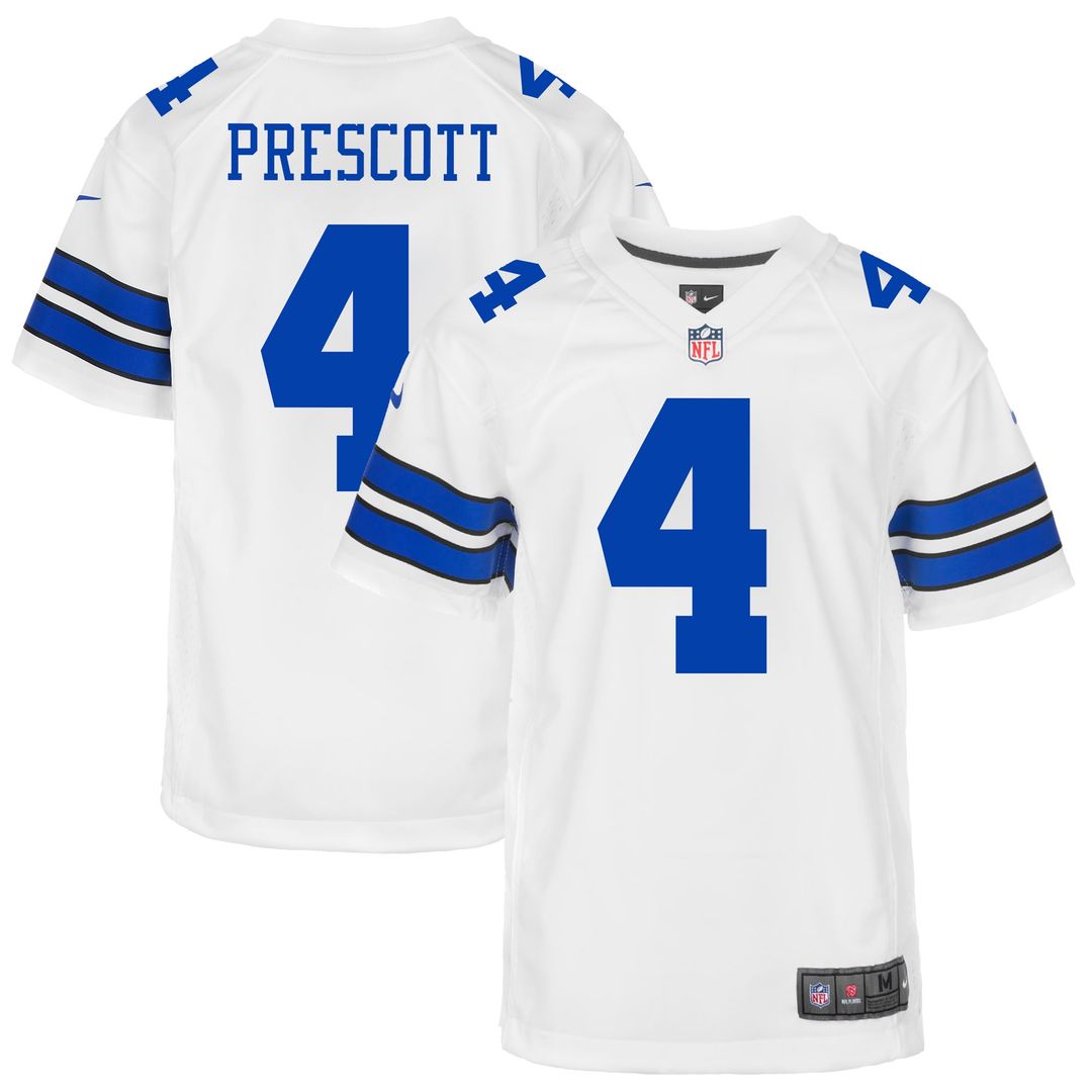 Dak Prescott Dallas Cowboys Nike Youth Game Official Jersey - Navy