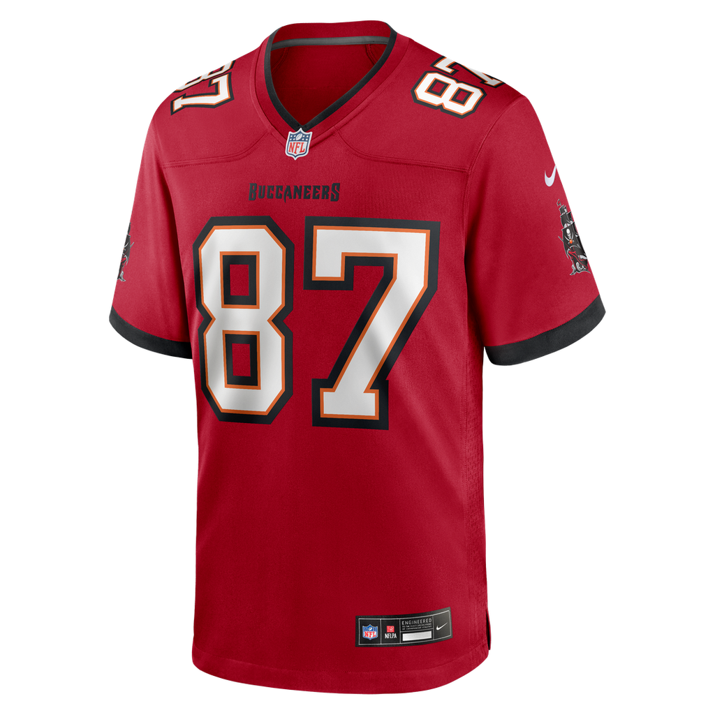 Payne Durham Tampa Bay Buccaneers Nike Game Jersey - Red