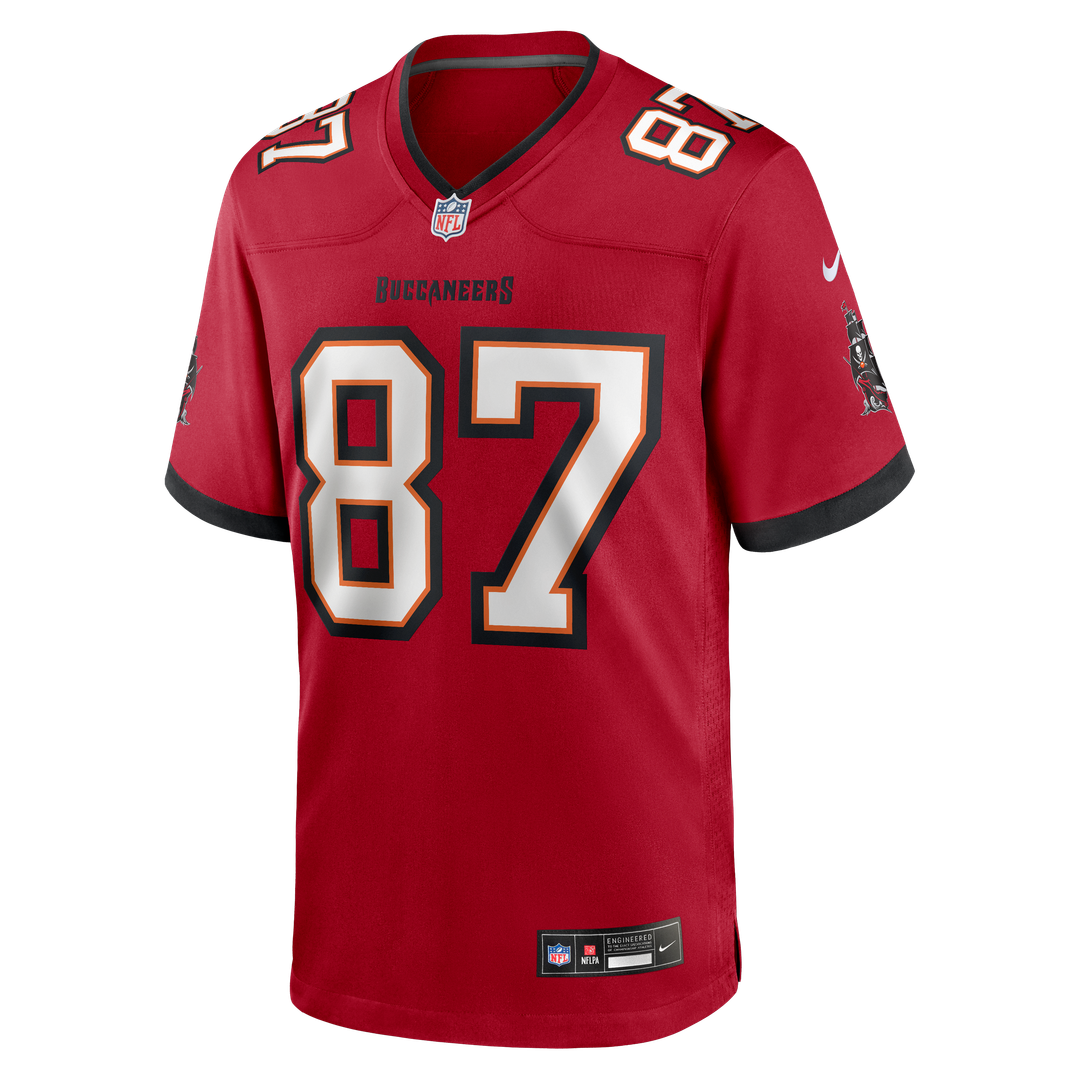 Payne Durham Tampa Bay Buccaneers Nike Game Jersey - Red