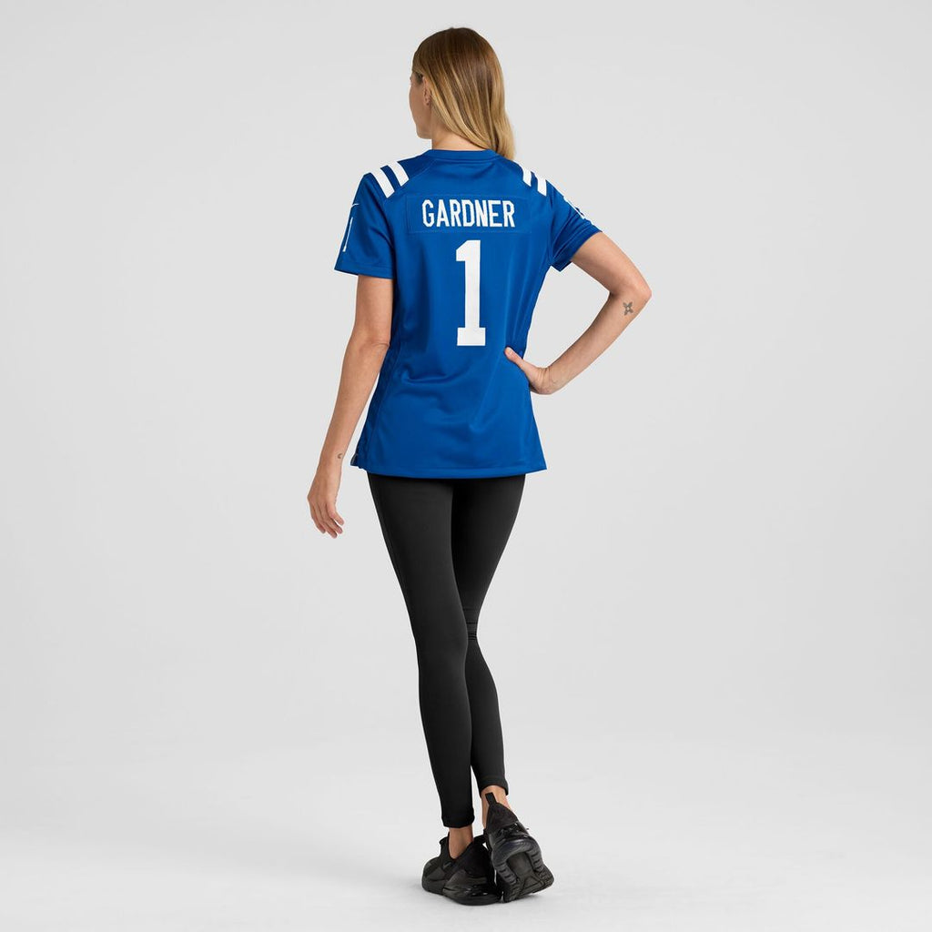 Ahmad Sauce Gardner Indianapolis Colts Nike Women's Team Game Jersey - Royal