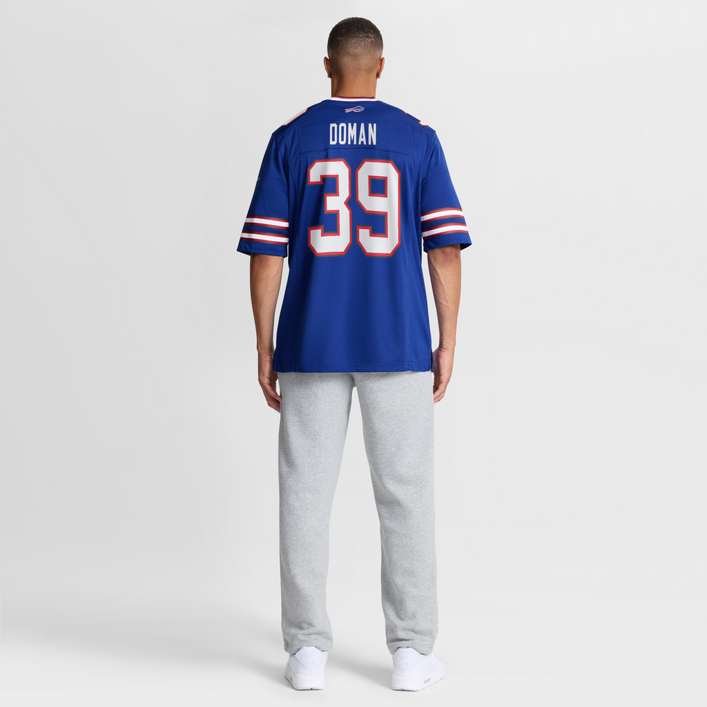 Tommy Doman Buffalo Bills Nike Team Game Official Jersey - Royal