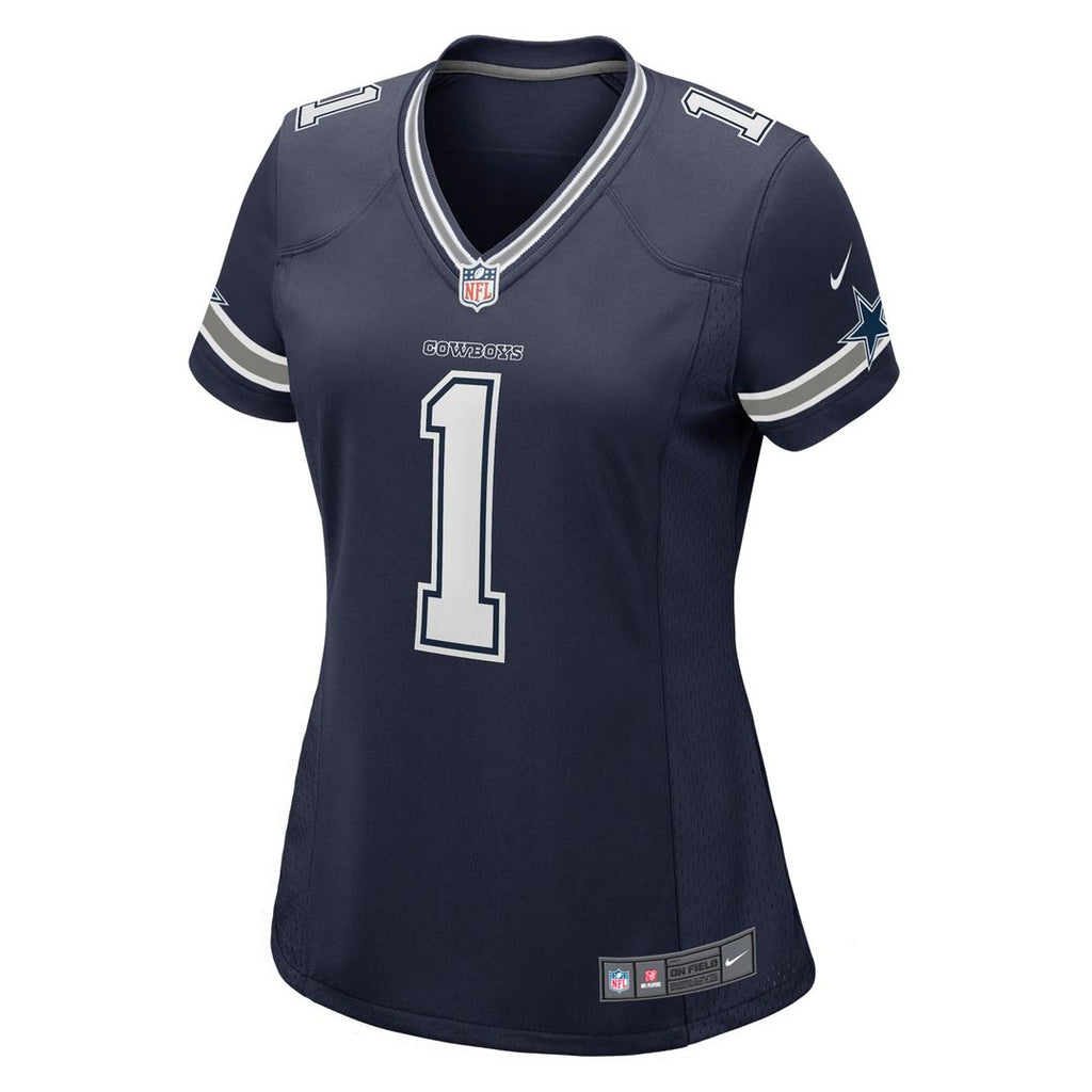 Number 1 Mom Dallas Cowboys Nike Women's Game Official Jersey - Navy