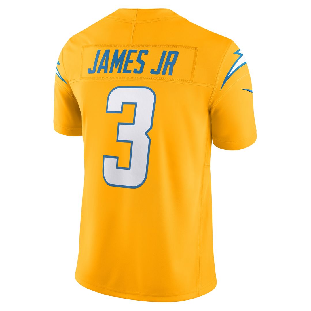 Derwin James Jr. Los Angeles Chargers Nike Alternate Charger Power Vapor F.U.S.E. Limited Official Jersey - Gold