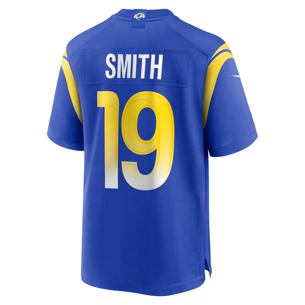 Xavier Smith Los Angeles Rams Nike Home Game Official Jersey - Royal