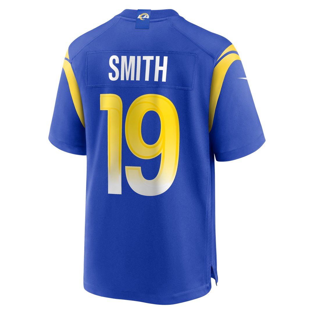 Xavier Smith Los Angeles Rams Nike Home Game Official Jersey - Royal