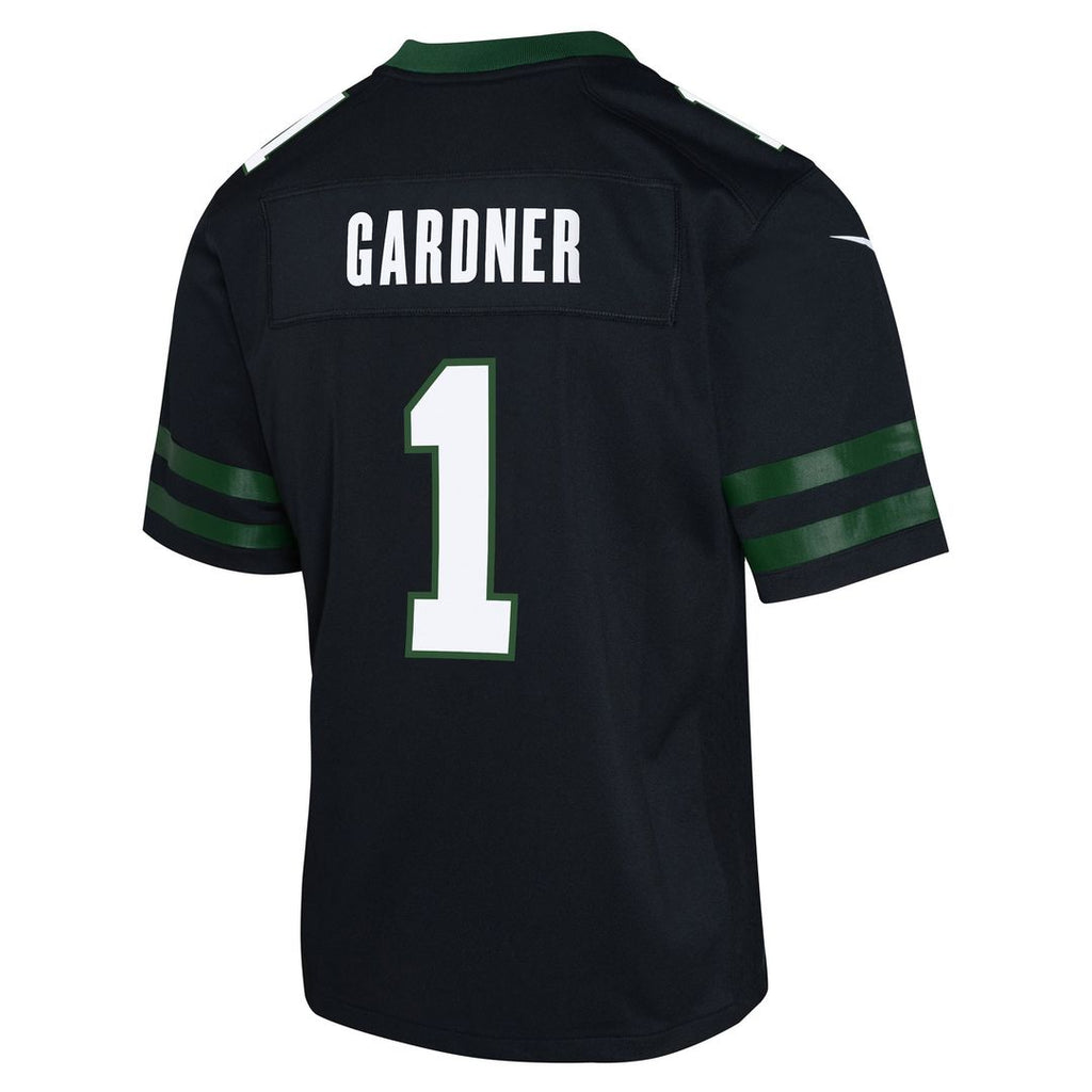 Ahmad Sauce Gardner New York Jets Nike Youth Game Official Jersey - White