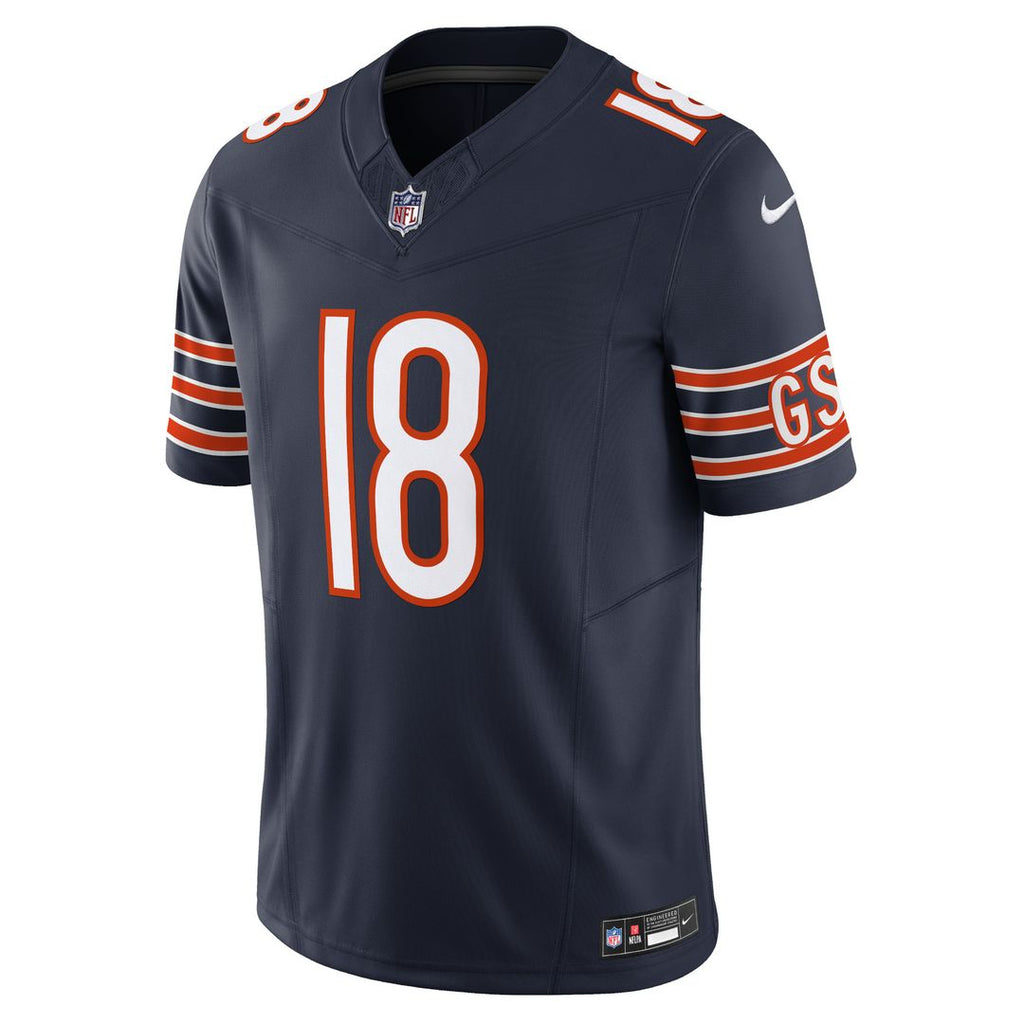 Caleb Williams Chicago Bears Nike Vapor F.U.S.E. Limited Official Jersey - Navy