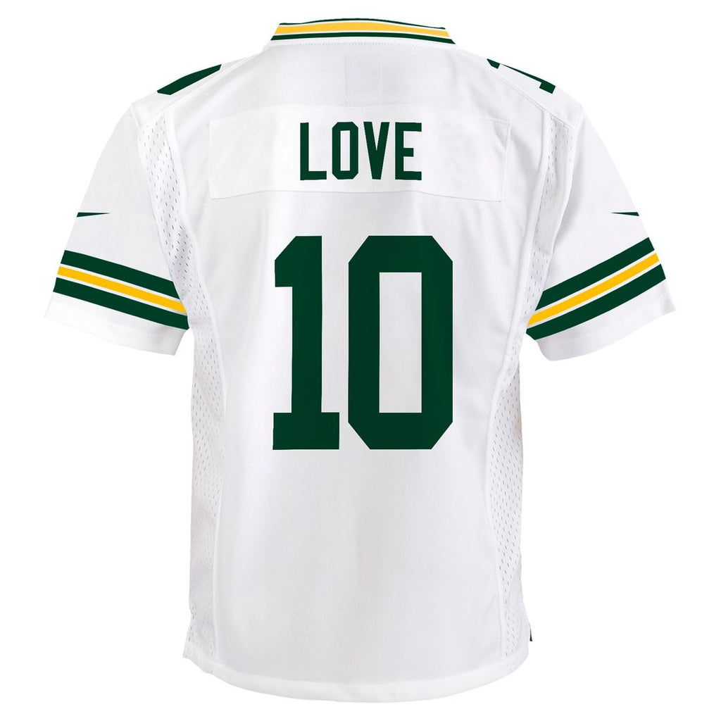 Jordan Love Green Bay Packers Nike Youth Game Official Jersey - Green