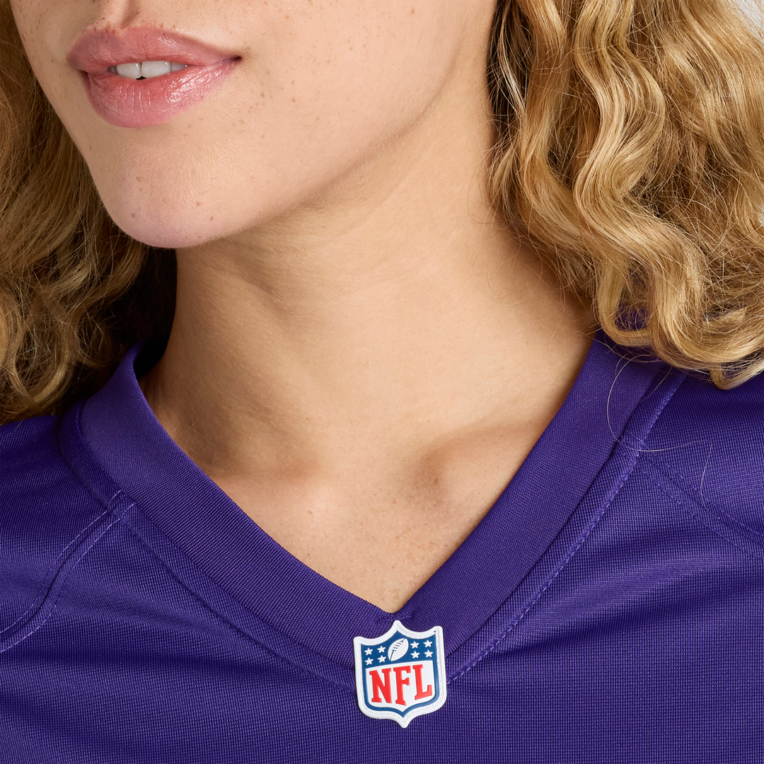 James Pierre Minnesota Vikings Nike Women's Team Game Official Jersey -  Purple