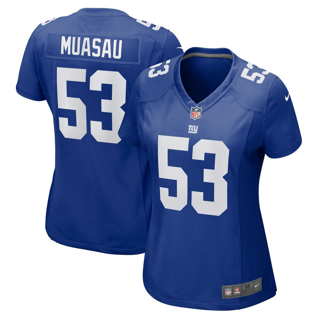 Darius Muasau New York Giants Nike Women's Game Jersey - Royal