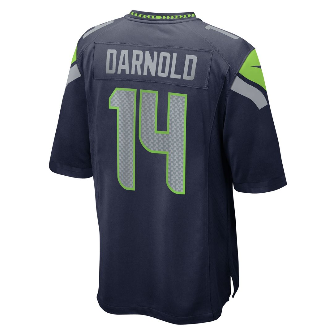 Sam Darnold Seattle Seahawks Nike Team Game Official Jersey -  College Navy
