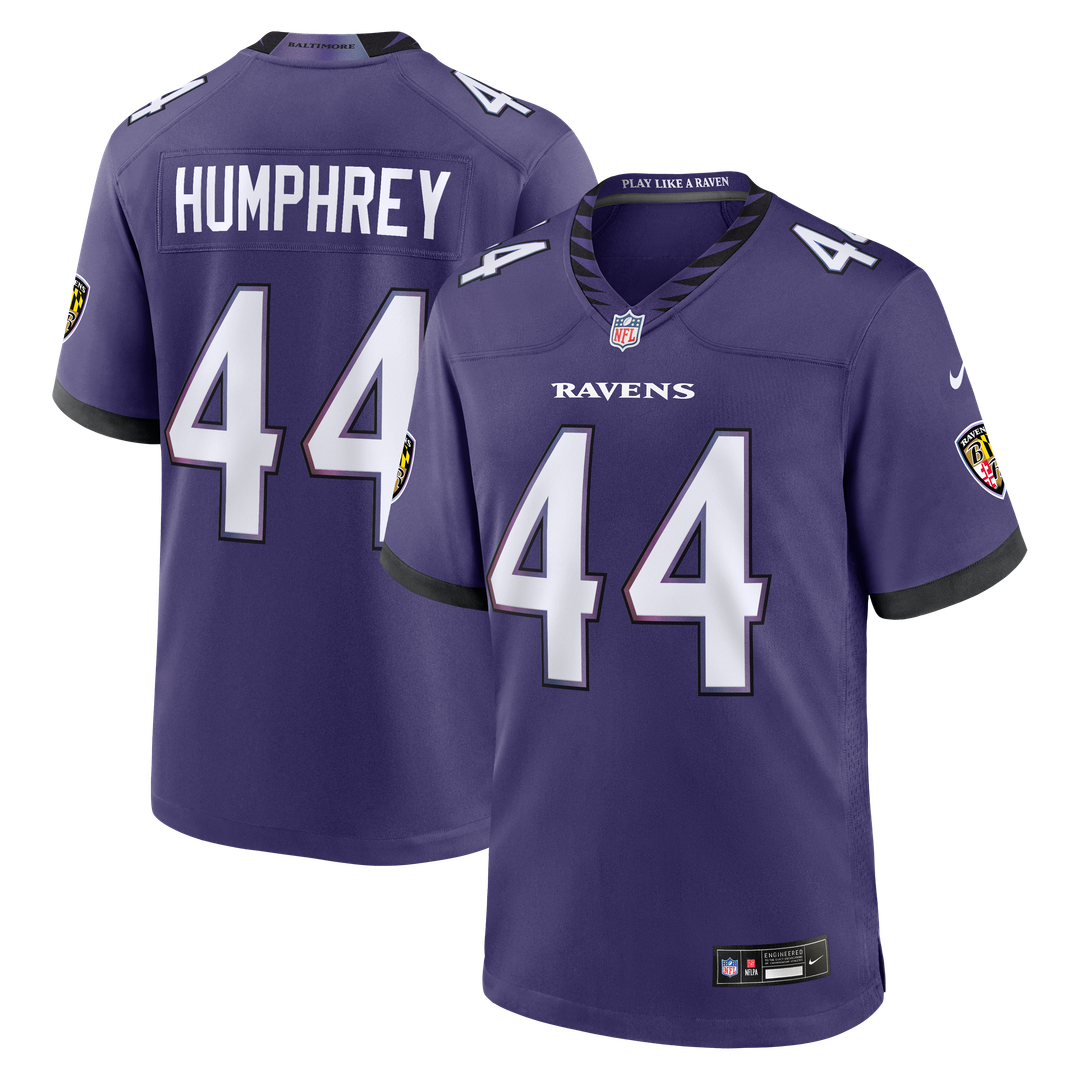 Marlon Humphrey Baltimore Ravens Nike Alternate Game Official Jersey - Black