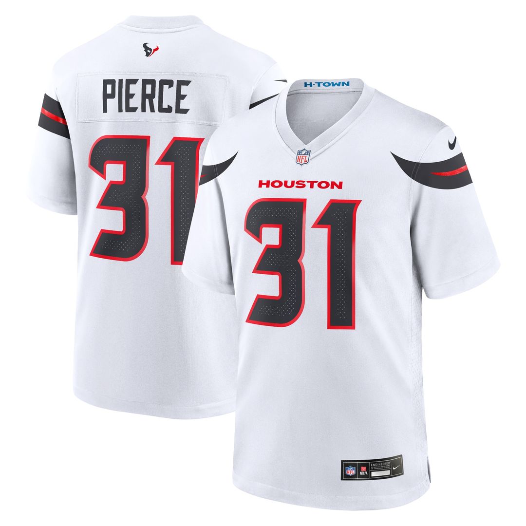 Dameon Pierce Houston Texans Nike Game Official Jersey - Navy