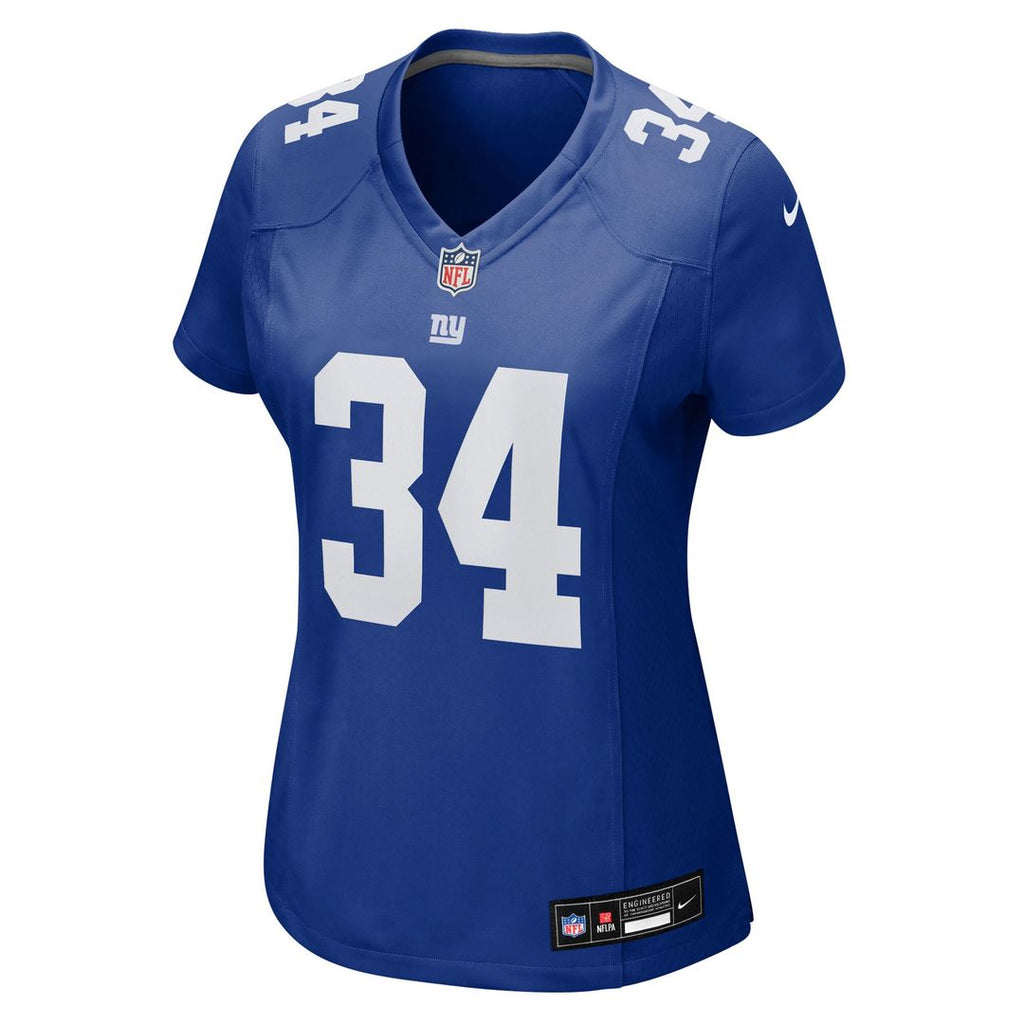 Beau Brade New York Giants Nike Women's Team Game Official Jersey -  Royal