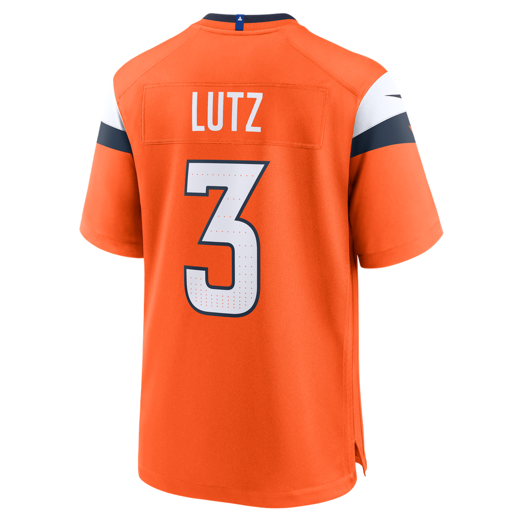 Wil Lutz Denver Broncos Nike Team Game Jersey - Orange