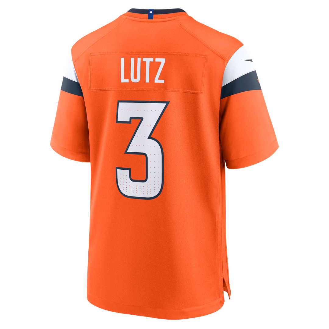 Wil Lutz Denver Broncos Nike Team Game Jersey - Orange