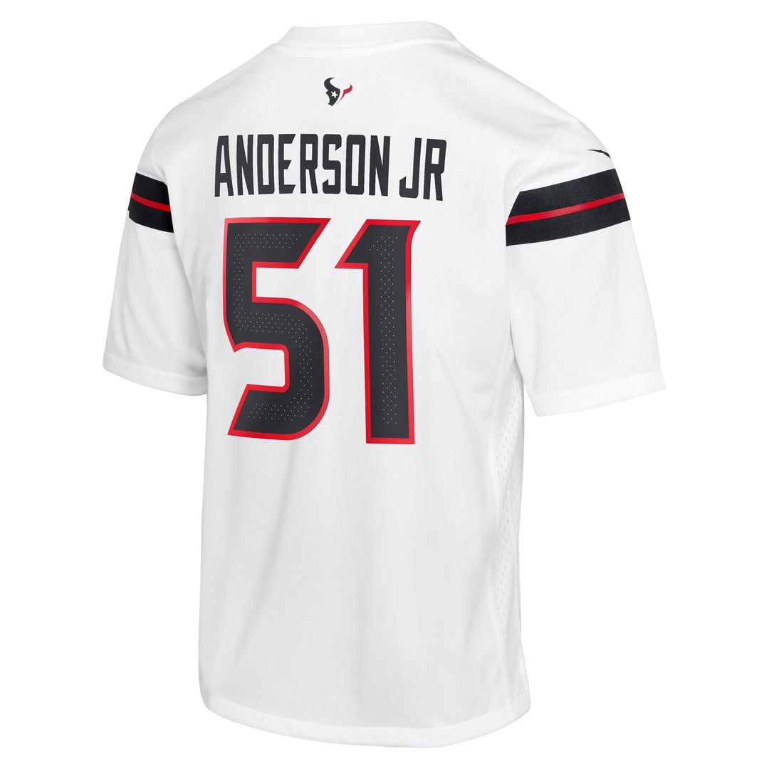 Will Anderson Jr. Houston Texans Nike Youth Game Official Jersey - White