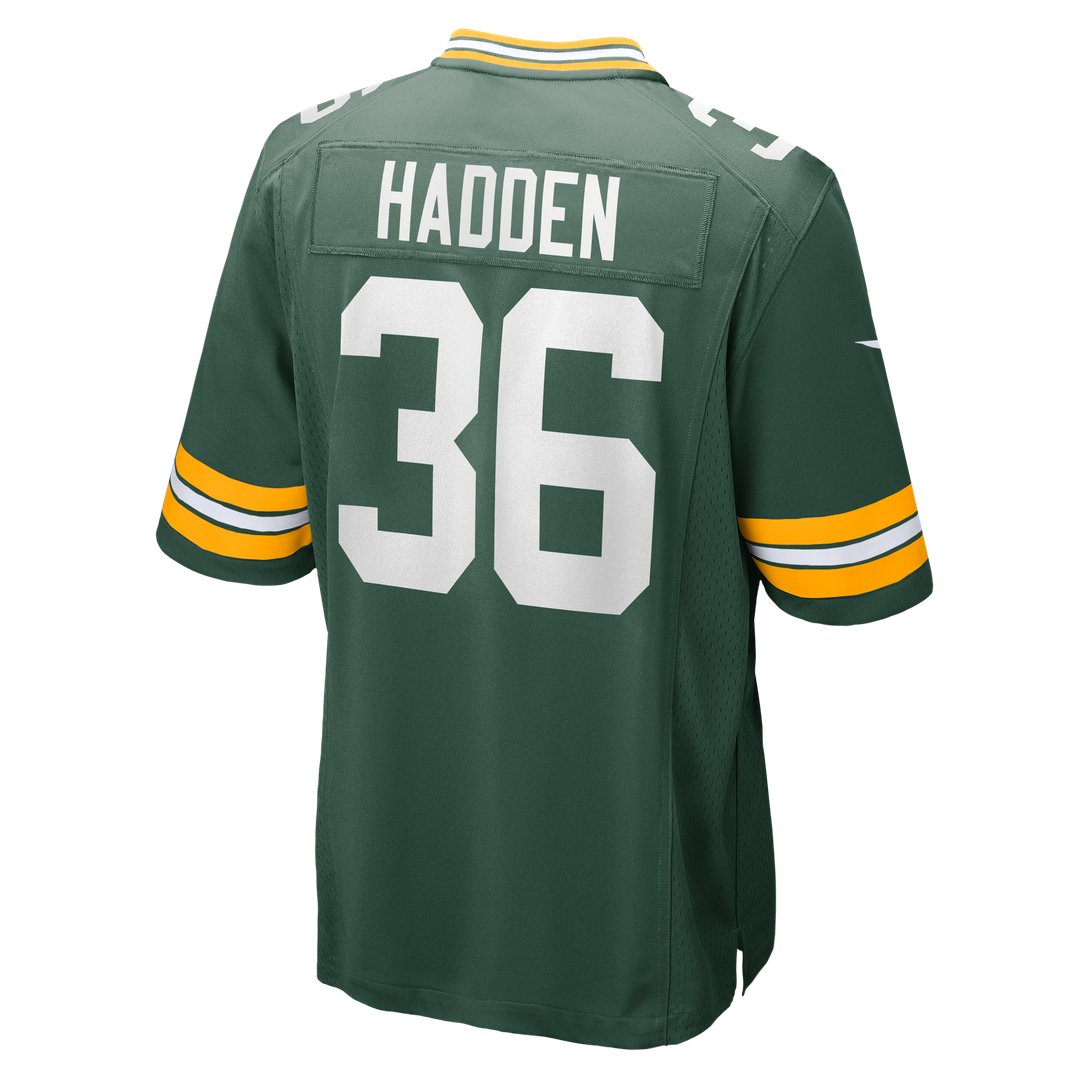 Kamal Hadden Green Bay Packers Nike Team Game Official Jersey -  Green