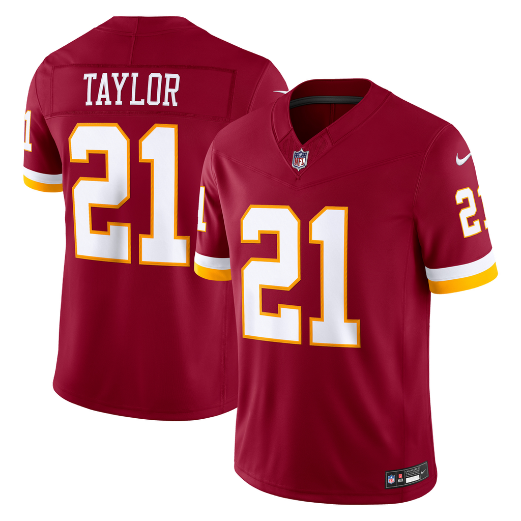 Sean Taylor Washington Commanders Nike Team Vapor F.U.S.E. Stitched Retired Limited Official Jersey - Burgundy