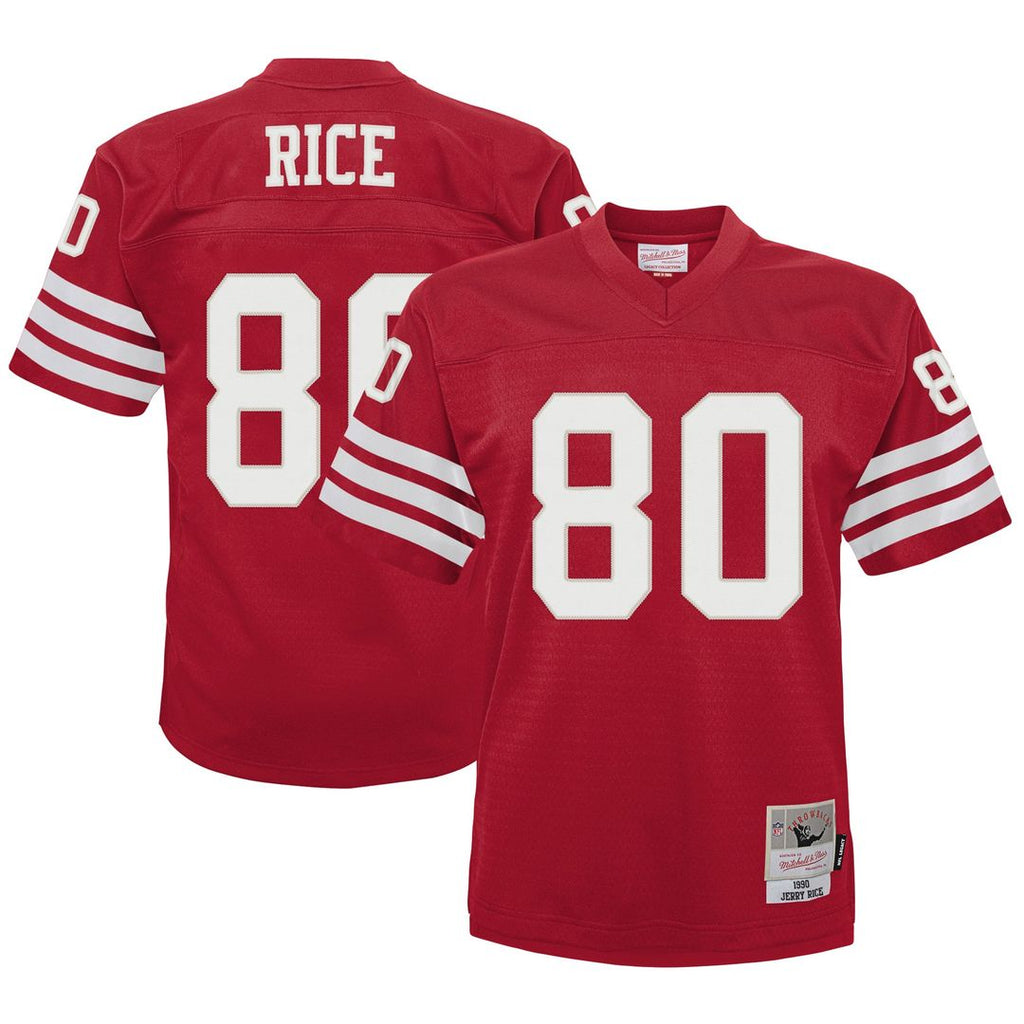 Jerry Rice San Francisco 49ers Mitchell & Ness Infant 1990 Retired Legacy Official Jersey - Scarlet