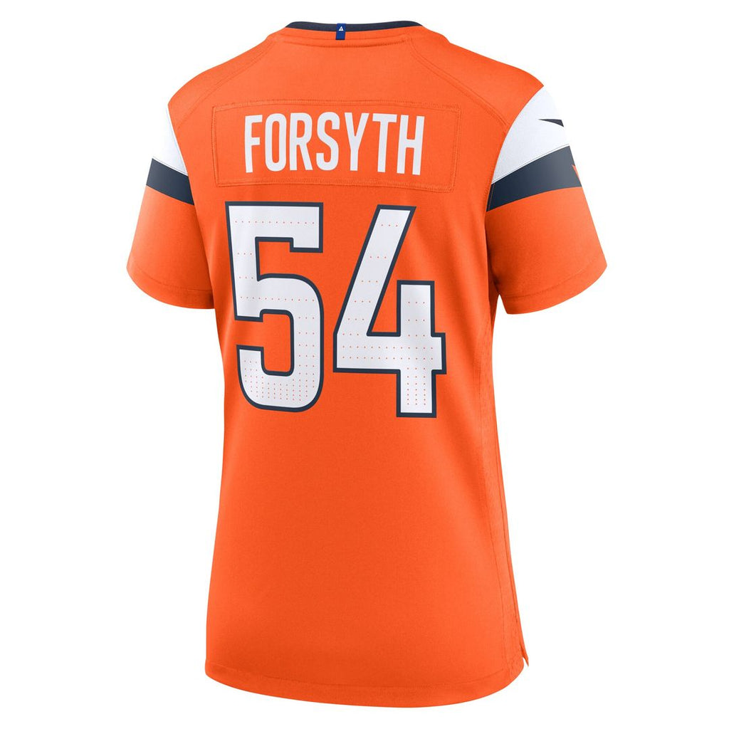 Alex Forsyth Denver Broncos Nike Women's Team Game Official Jersey -  Orange