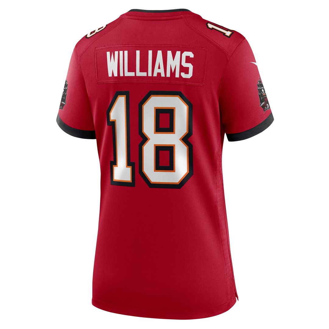 Josh Williams Tampa Bay Buccaneers Nike Women's Team Game Jersey - Red