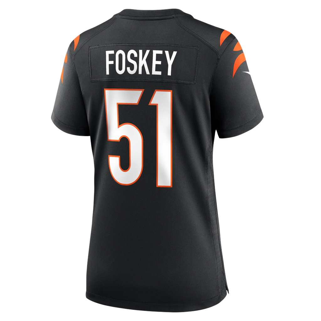 Isaiah Foskey Cincinnati Bengals Nike Women's Team Game Official Jersey -  Black
