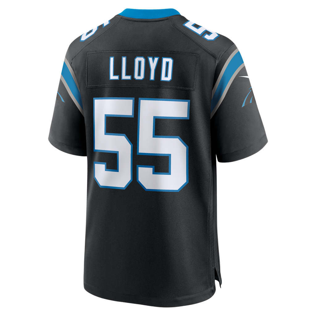 Devin Lloyd Carolina Panthers Nike Team Game Official Jersey - Black