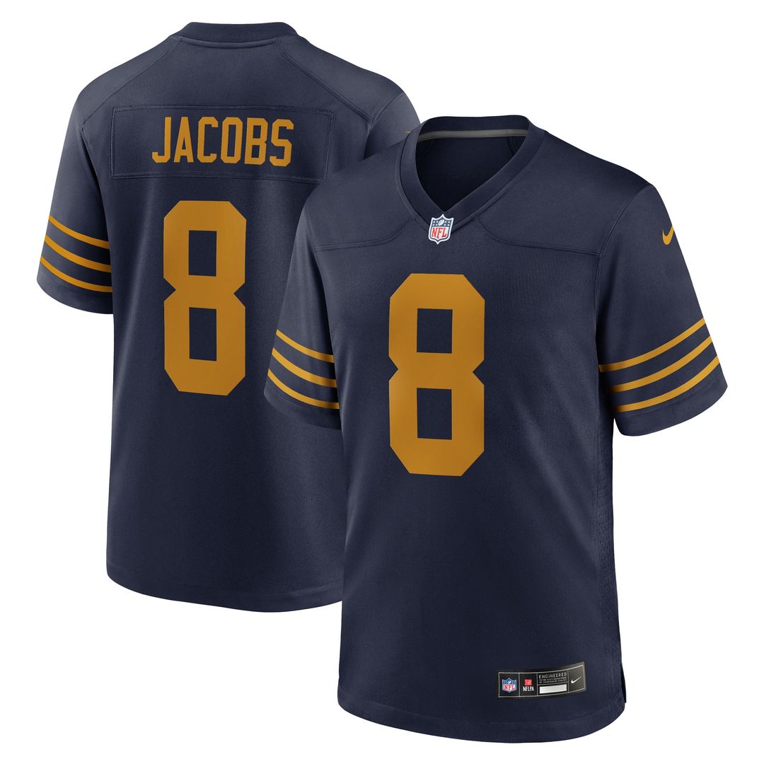 Josh Jacobs Green Bay Packers Nike Team Game Official Jersey -  Green