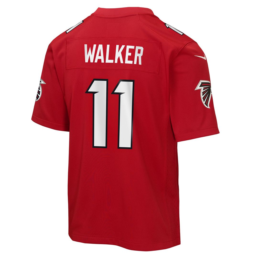 Jalon Walker Atlanta Falcons Nike Youth Game Official Jersey - Red