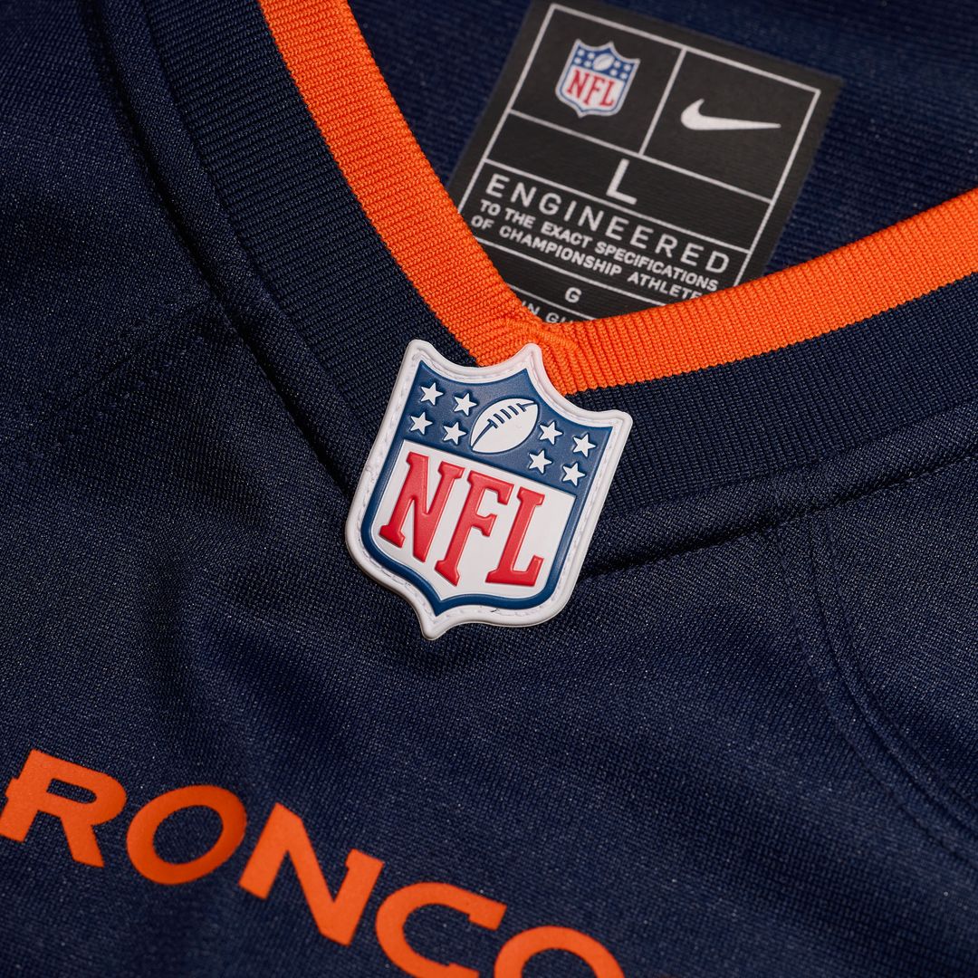 Patrick Surtain II Denver Broncos Nike Team Game Official Jersey - Orange