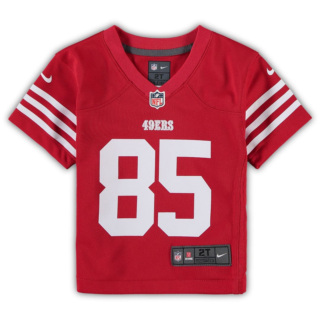 George Kittle San Francisco 49ers Nike Toddler Game Official Jersey - Scarlet