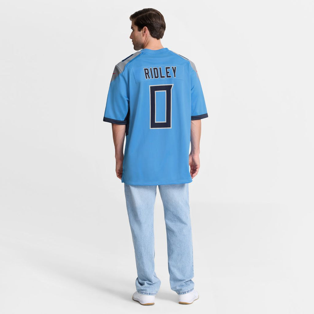 Calvin Ridley Tennessee Titans Nike Team Game Jersey - Light Blue