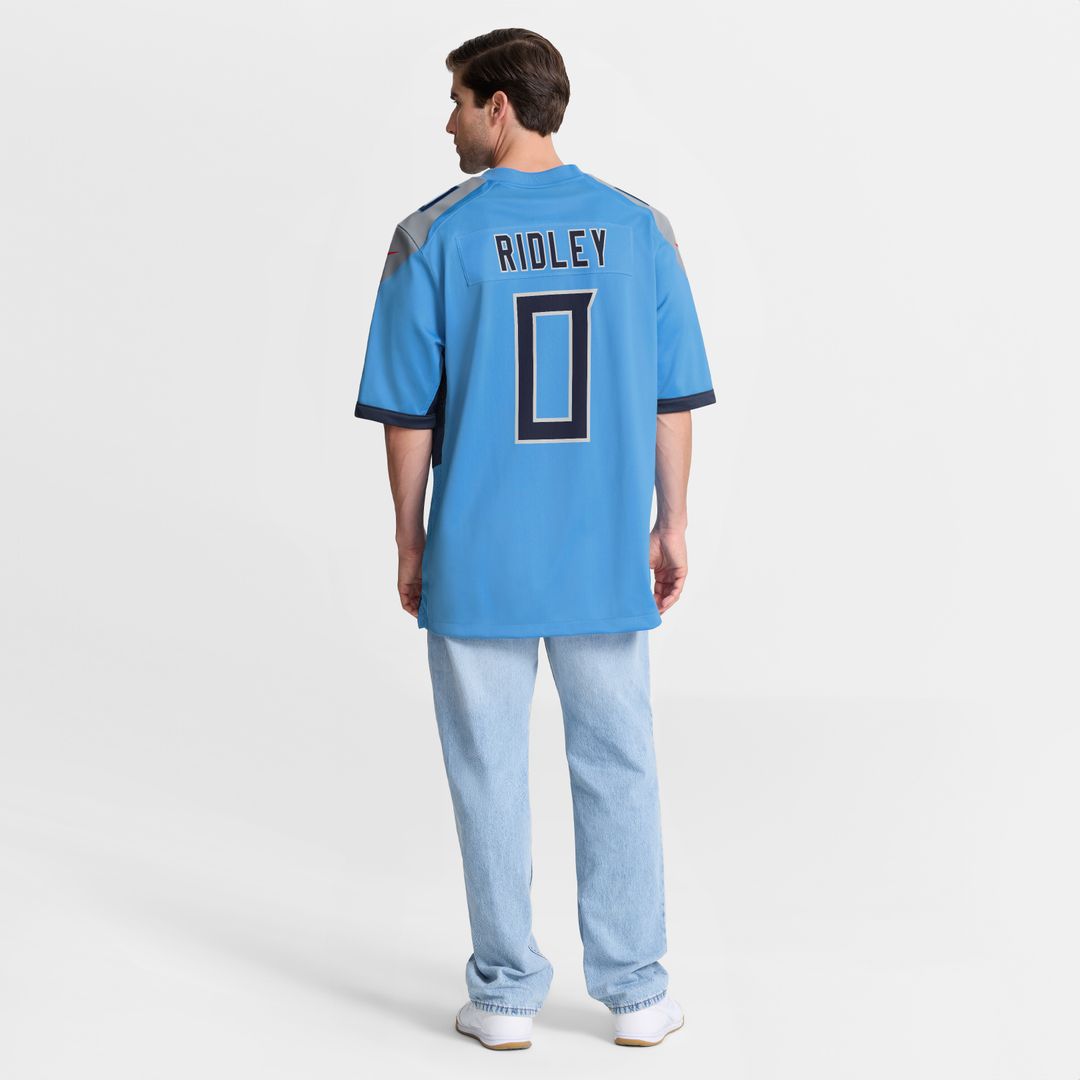Calvin Ridley Tennessee Titans Nike Team Game Jersey - Light Blue