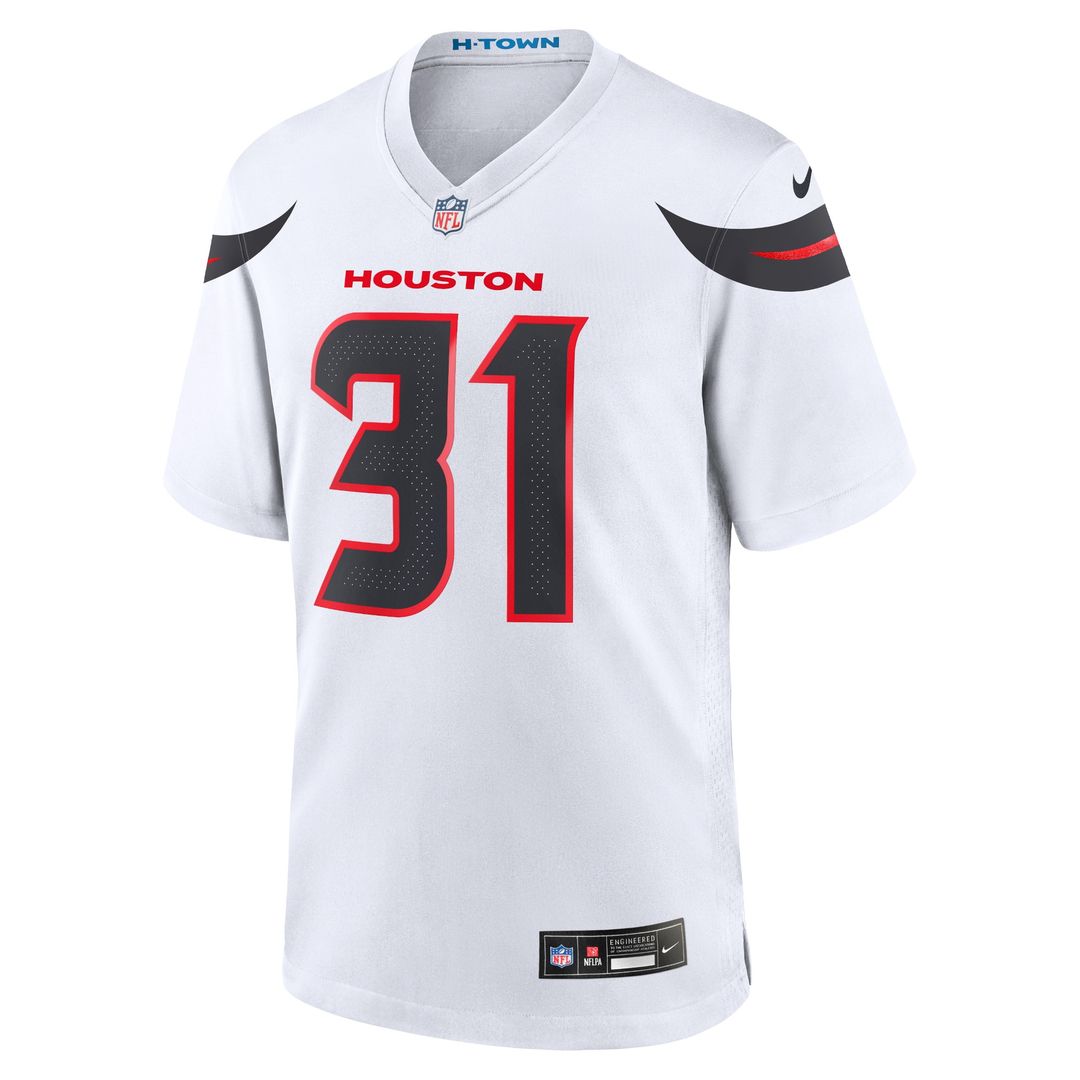 Dameon Pierce Houston Texans Nike Game Official Jersey - Navy