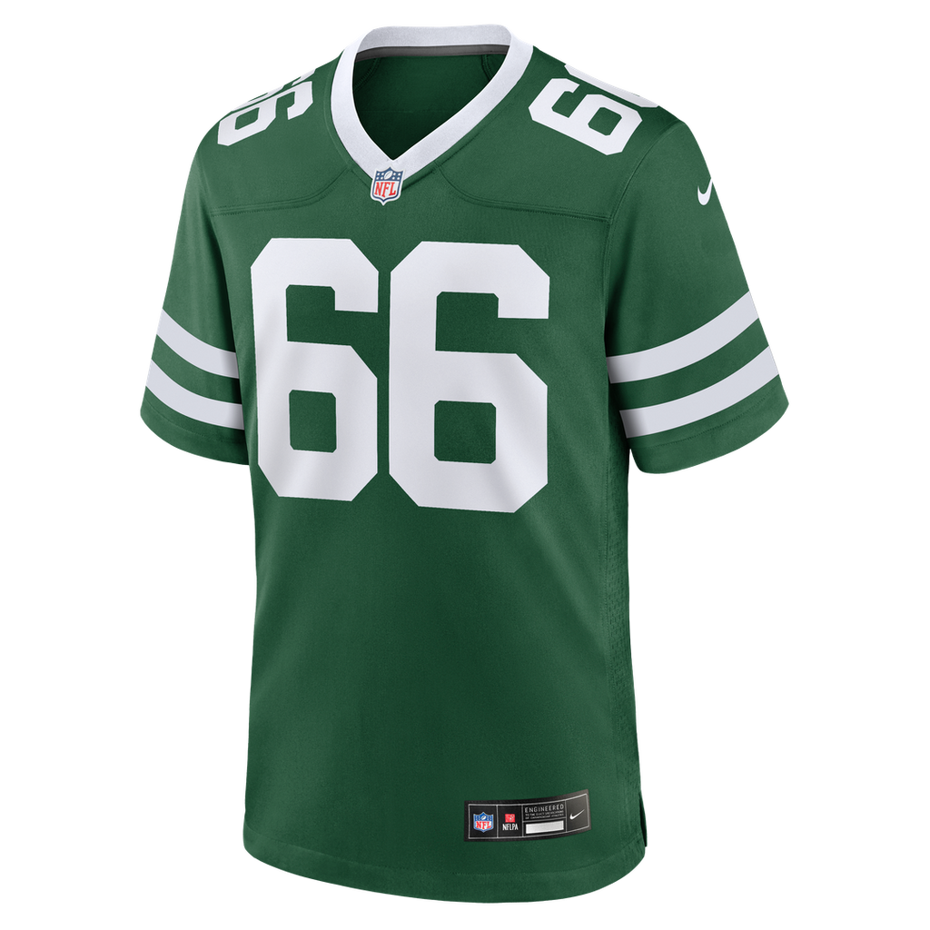 Joe Tippmann New York Jets Nike Team Game Official Jersey - Legacy Green