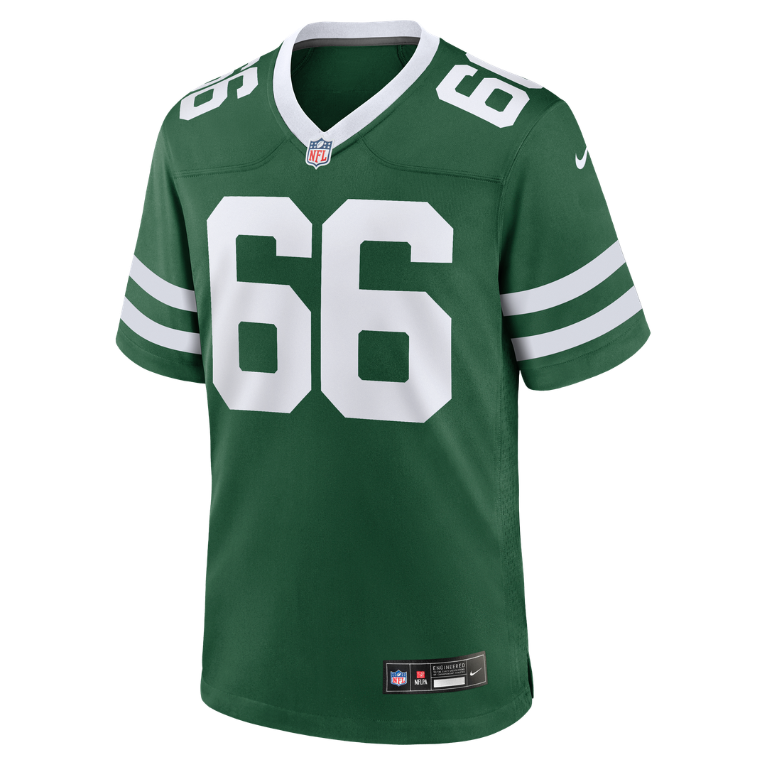 Joe Tippmann New York Jets Nike Team Game Official Jersey - Legacy Green