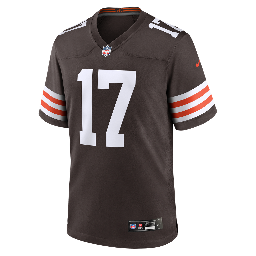 Jerome Baker Cleveland Browns Nike Team Game Jersey - Brown