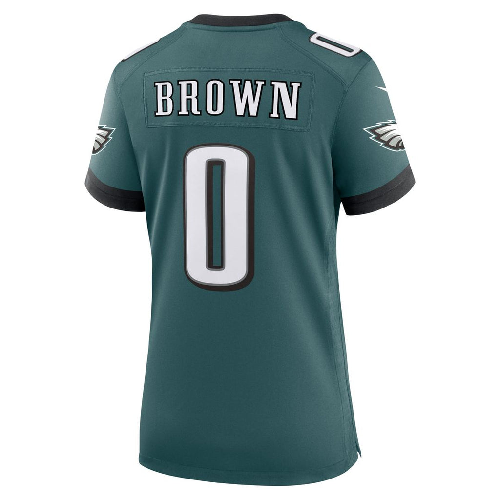 Marquise Brown Philadelphia Eagles Nike Women's Team Game Official Jersey -  Midnight Green