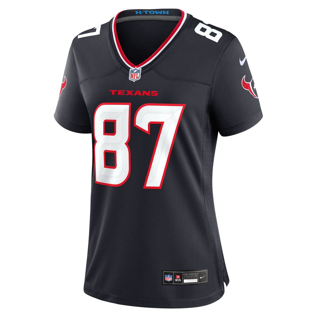 Cade Stover Houston Texans Nike Women's Game Official Jersey -  Navy