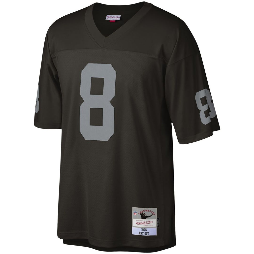 Ray Guy Las Vegas Raiders Mitchell & Ness Legacy Replica Official Jersey - Black