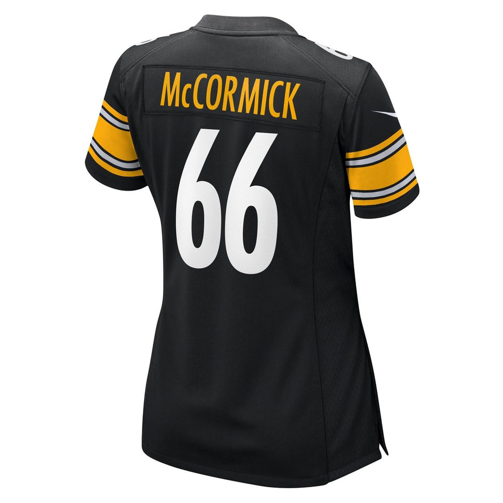 Mason McCormick Pittsburgh Steelers Nike Women's Team Game Jersey - Black