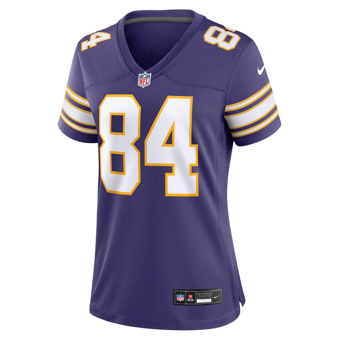 Randy Moss Minnesota Vikings Nike Women's Classic Retired Player Game Official Jersey - Purple