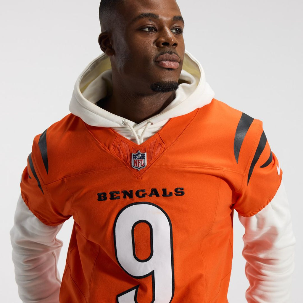 Joe Burrow Cincinnati Bengals Nike Vapor F.U.S.E. Elite Jersey - Orange