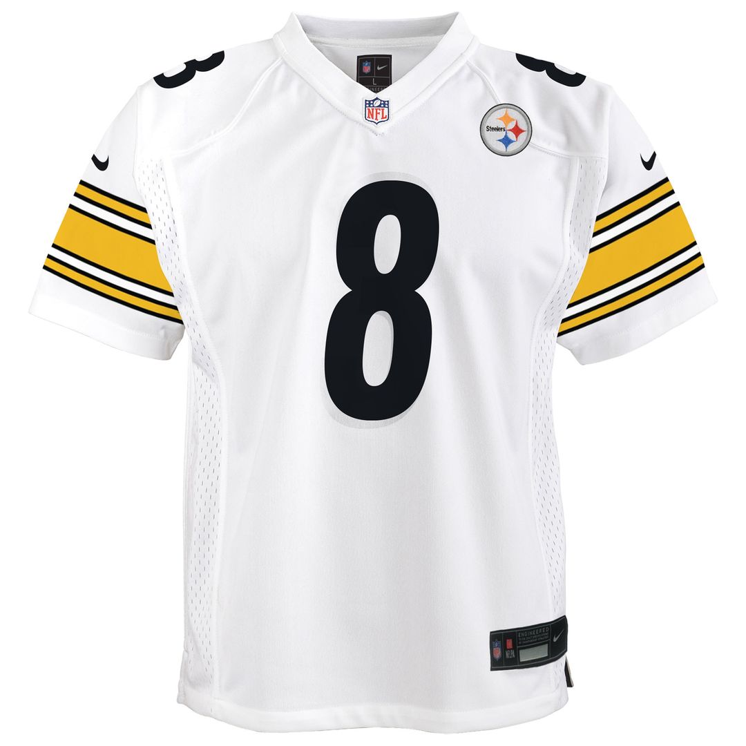 Aaron Rodgers Pittsburgh Steelers Nike Youth Game Jersey â€?White