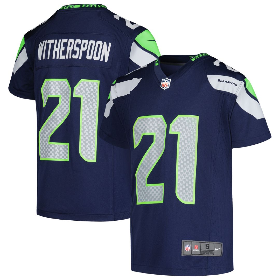 Devon Witherspoon Seattle Seahawks Nike Youth Game Official Jersey - College Navy