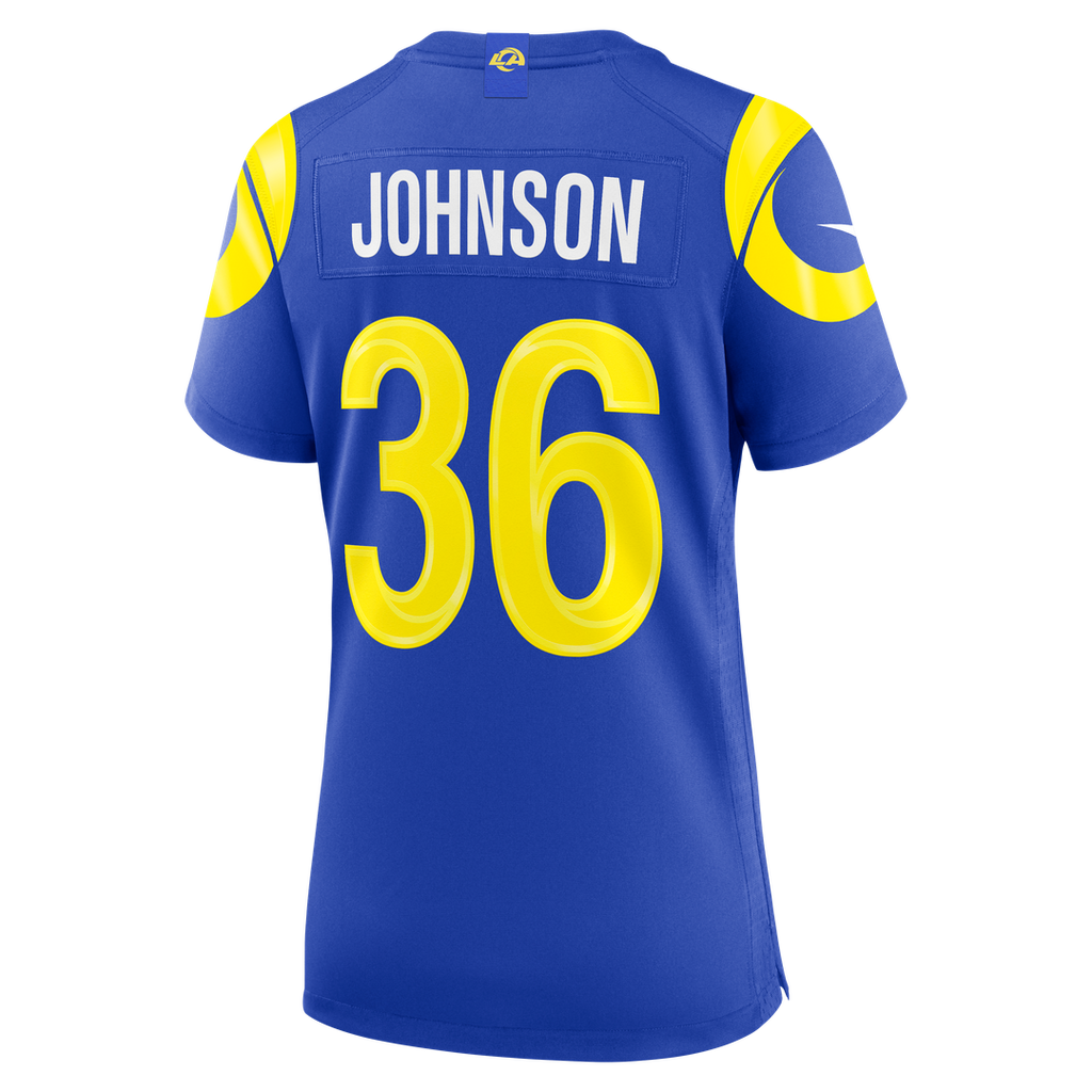 Alex Johnson Los Angeles Rams Nike Women's Team Game Official Jersey - Royal