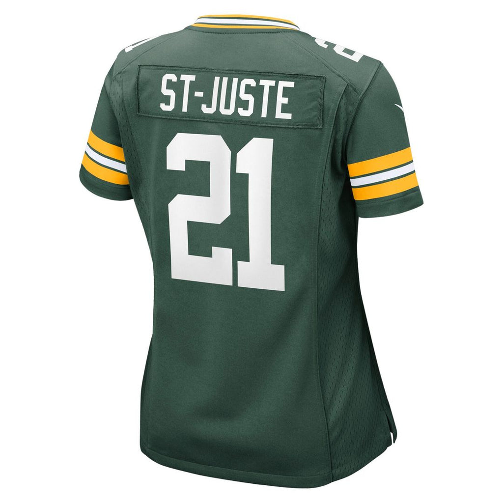 Benjamin St-Juste Green Bay Packers Nike Women's Team Game Official Jersey -  Green
