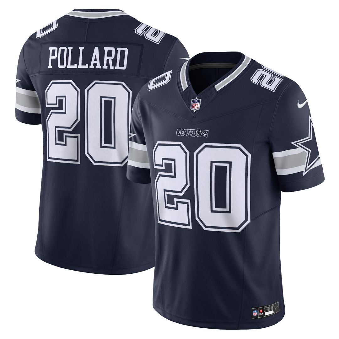 Tony Pollard Dallas Cowboys Nike Vapor F.U.S.E. Limited Official Jersey - White